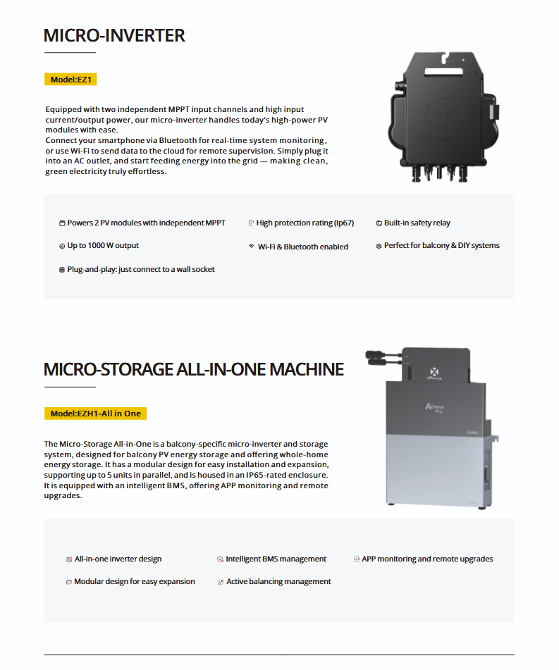 Balcony solar solution 4