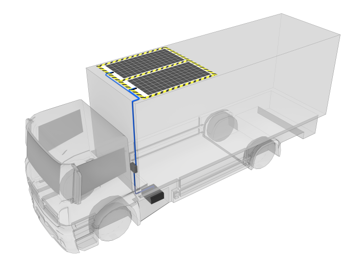 Κιτ Ηλιακών Πάνελ για Φορτηγά